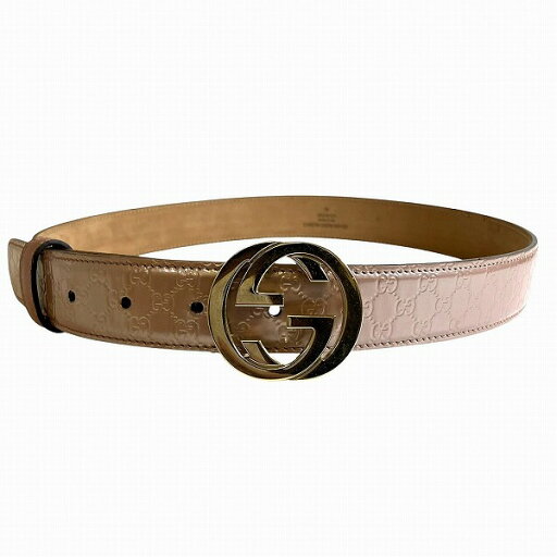 グッチ GUCCI 114874 インターロッキングGバッグル ブランド小物 ベルト レディース 送料無料 【中古】【あす楽】 グッチ GUCCI 114874 インターロッキングGバッグル ブランド小物 ベルト レディース 送料無料 【中古】【あす楽】