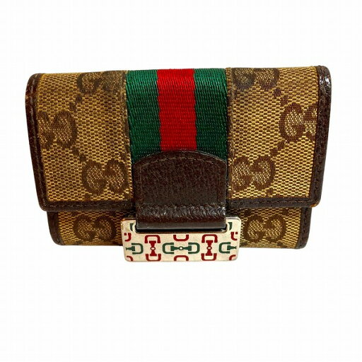 グッチ GUCCI シェリーライン 146211 ブランド小物 キーケース レディース 送料無料 【中古】【あす楽】 グッチ GUCCI シェリーライン 146211 ブランド小物 キーケース レディース 送料無料 【中古】【あす楽】