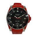 グッチ GUCCI ダイブ 136.3 クォーツ 時計 腕時計 メンズ 送料無料 【中古】【あす楽】