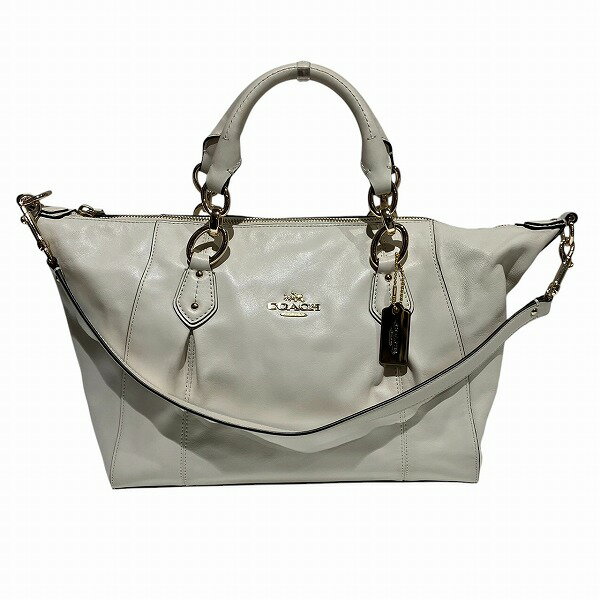 コーチ COACH 2WAYバッグ F33806 ホワイト バッグ ショルダーバッグ レディース 送料無料 【中古】【あす楽】