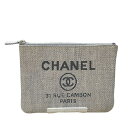 シャネル CHANEL ドーヴィルクラッチ A80117 バッグ クラッチバッグ セカンドバッグ ユニセックス 送料無料 【中古】【あす楽】