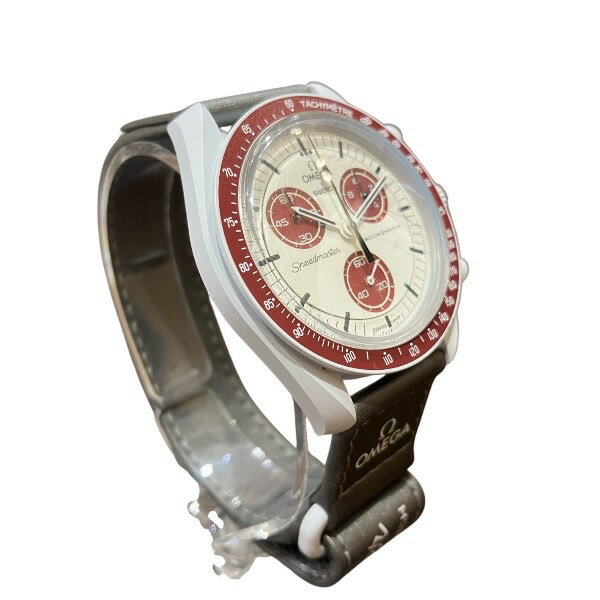 オメガ×スウォッチ ムーンスウォッチ ミッション トゥ プルート SO33M101 クォーツ 時計 腕時計 メンズ 送料無料 【中古】