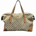 グッチ GUCCI GGキャンバス 308925 バッグ ボストンバッグ ユニセックス 送料無料 【中古】【あす楽】