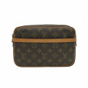 ルイヴィトン Louis Vuitton モノグラム コンピエーニュ M51847 バッグ クラッチバッグ セカンドバッグ ユニセックス 送料無料 【中古】