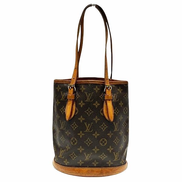 ルイヴィトン Louis Vuitton モノグラム プチバケット M42238 バッグ トートバッ
