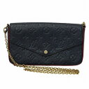 ルイヴィトン Louis Vuitton モノグラムアンプラント ポシェットフェリシー M64099 チェーンウォレット バッグ ショルダーバッグ レディース 送料無料 【中古】【あす楽】