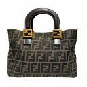 フェンディ FENDI ズッカ バッグ ハンドバッグ レディース 送料無料 【中古】【あす楽】(4)