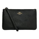 コーチ COACH F57465 ブラック レザー ブランド小物 ポーチ レディース バッグ 送料無料 【中古】