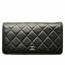 シャネル CHANEL マトラッセ タイムレスクラシック A31509 財布 2つ折り財布 ラムスキン レディース 送料無料 【中古】|詳細画像