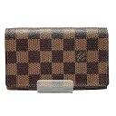 ルイヴィトン Louis Vuitton ダミエ ポルトフォイユ トレゾール N61736 2つ折り財布 ユニセックス 送料無料 【中古】【あす楽】(4)