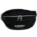 バーバリー Burberry MD ソニー 8049095 ブラック バッグ ボディバッグ ウエストポーチ メンズ 送料無料 【中古】