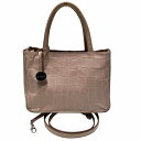 フルラ FURLA 型押しレザー バッグ トートバッグ レディース 送料無料 【中古】