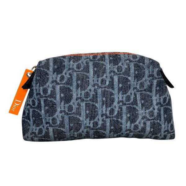 ディオール トロッター フライトポーチ バッグ セカンドバッグ ユニセックス 送料無料 【中古】