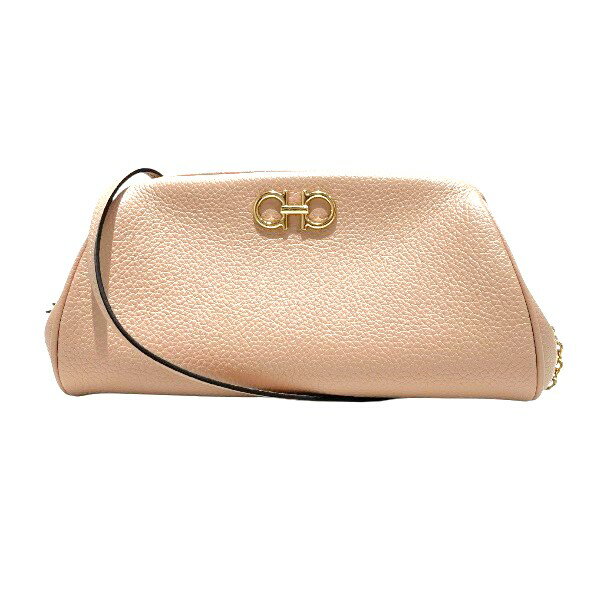 フェラガモ ガンチーニ 220334 バッグ ショルダーバッグ クラッチバッグ レディース 送料無料 【中古】