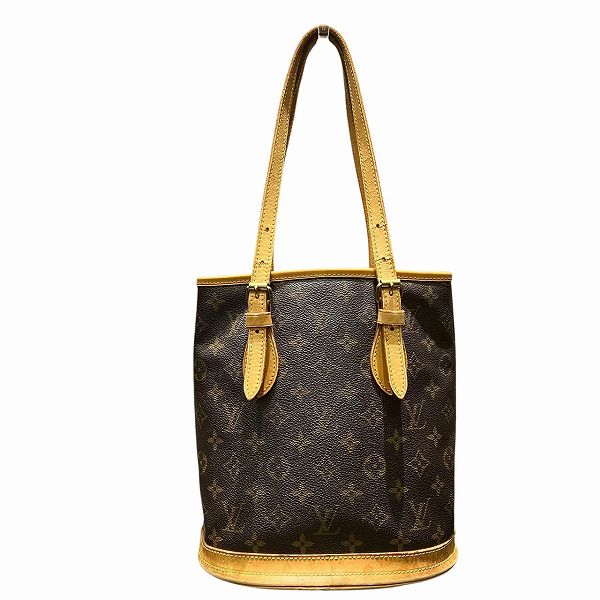 ルイヴィトン Louis Vuitton モノグラム プチバケット M42238 バッグ トートバッグ レディース 送料無料 【中古】