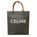 セリーヌ CELINE トリオンフ バーティカルカバ 2WAY バッグ トートバッグ ショルダーバッグ レディース 送料無料 【中古】