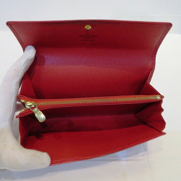 ルイヴィトン Louis Vuitton エピ ポルトフォイユサラ M6359E カスティリアンレッド 財布 長財布 レディース 送料無料【中古】【あす楽】