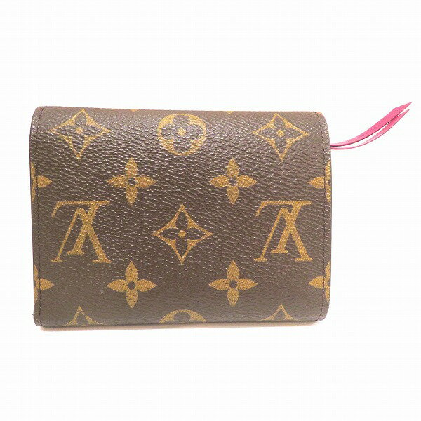 ルイヴィトン Louis Vuitton モノグラム ヴィクトリーヌ フューシャ 三つ折り財布 M41938 3つ折り財布 レディース 小物 送料無料 【中古】【あす楽】