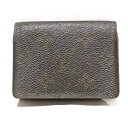 ルイヴィトン Louis Vuitton モノグラム アンヴェロップ カルト ドゥ ヴィジット M63801 財布 コインケース ユニセックス 小物 送料無料 【中古】【あす楽】