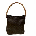 ルイヴィトン Louis Vuitton モノグラム ルーピングGM M51145 バッグ トートバッグ レディース 送料無料 【中古】【あす楽】