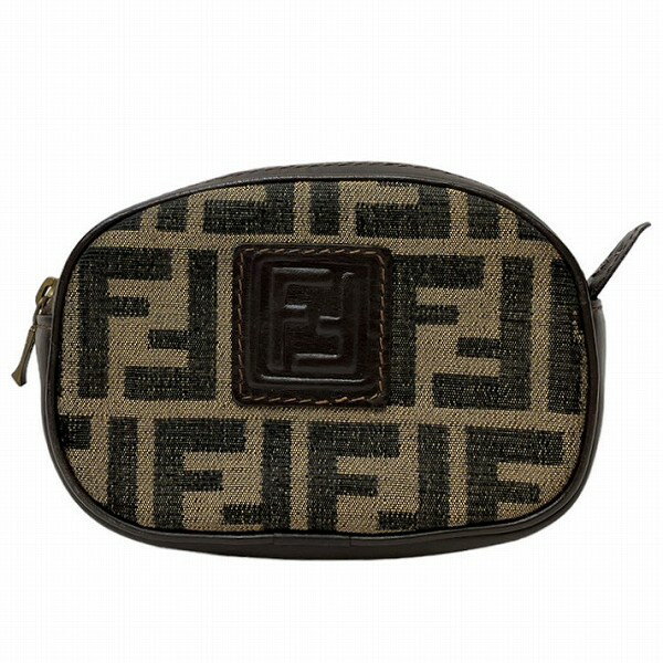 フェンディ FENDI ズッカ 化粧ポーチ ブランド小物 ポーチ レディース バッグ 送料無料 【中古】【あす楽】