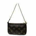 ルイヴィトン Louis Vuitton モノグラム ミニ ポシェット アクセソワール M58009 バッグ ハンドバッグ ポーチ レディース 送料無料 【中古】【あす楽】