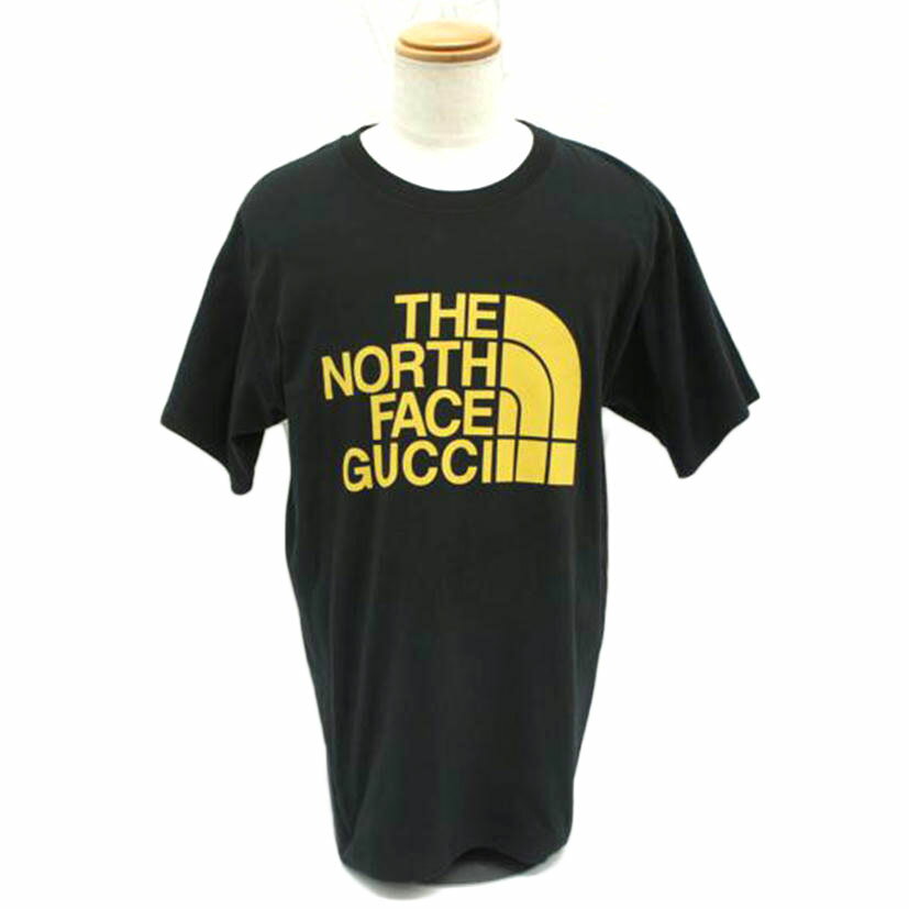 GUCCI/グッチ/ノースフェイス/Tシャツ/ブラック/S/メンズインナー/ABランク/05【中古】