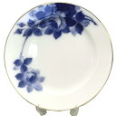 OKURA 大倉陶園 オオクラトウエン/ブルーローズ 大皿/ブランド食器/Aランク/51【中古】