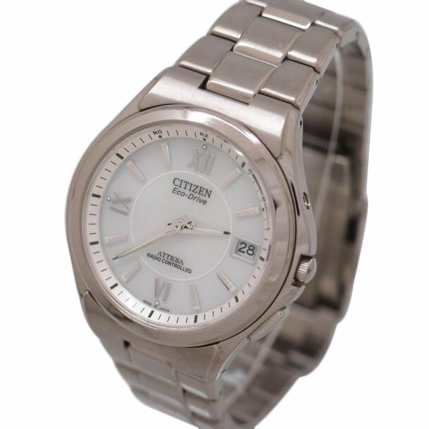 CITIZEN シチズン/ATTESA Eco-Drive/電波時計/ATD53-2842/381******/時計/ABランク/69【中古】