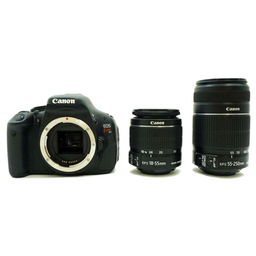 Canon キャノン/デジタル一眼レフカメラ/EOS KissX5 ダブルズームキット/191066042459/デジタル一眼/Bランク/09【中古】