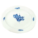 ROYAL COPENHAGEN ロイヤル コペンハーゲン/ブルーフラワーオーバルプレート/36.5cm/食器類/Bランク/78【中古】