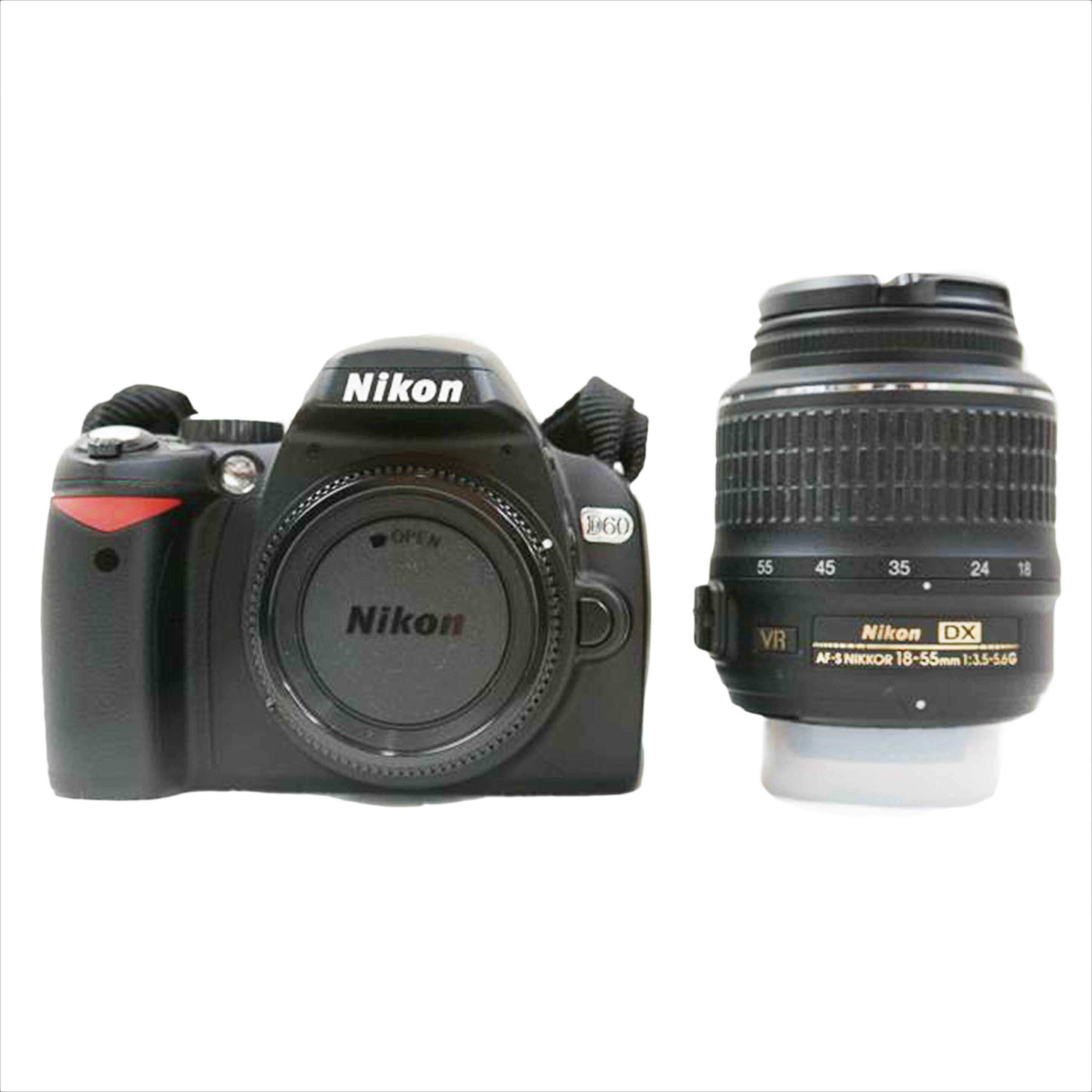 Nikon ニコン/デジタル一眼レンズキット/D60/D60+18-55/2122339/デジタル一眼/ABランク/67【中古】