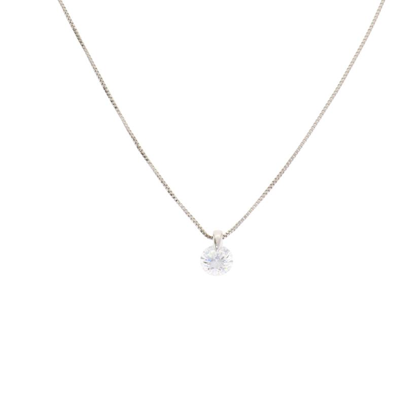 Pt900/850ダイヤネックレス1.038ct/ネックレス/Aランク/59【中古】