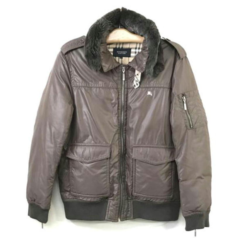 BURBERRY BLACK LABEL バーバリーブラックレーベル/ダウンジャケット/BMP68-531-58/L/メンズアウター/Bランク/51【中古】