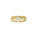K18ダイヤリング0.700/0.60ct/#11/リング/Aランク/59【中古】