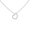 K18WGダイヤネックレス 0.50ct/ネックレス/Aランク/64【中古】