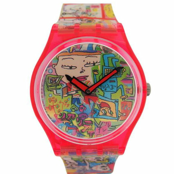 swatch スウォッチ/TOKYO mangaヴィンテージウォッチ/クォーツ/672*/時計/Aランク/04【中古】