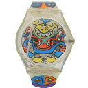 swatch スウォッチ/1996POP BONES/jim Avignonヴィンテージウォッチ/クォーツ/GK230/時計/Aランク/04【中古】