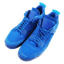 NIKE iCL/AIR JORDAN 4 RETRO FLYKNIT/AQ3559-400/27.5/YXj[J[/ABN/79yÁz