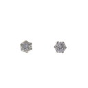 Pt900ダイヤピアス0.303/0.298ct CGLソ×2/ピアス/Aランク/85【中古】
