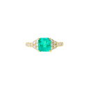 K18エメラルドダイヤリング1.70/D0.49ct/#12.5/リング/Aランク/62【中古】