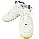 NIKE iCL/AIR FORCE 1 MID QS/DH5622-100/27.5/YXj[J[/BN/78yÁz