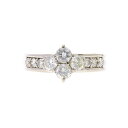 PT900ダイヤリング0.88ct/#11/リング/Aランク/81【中古】