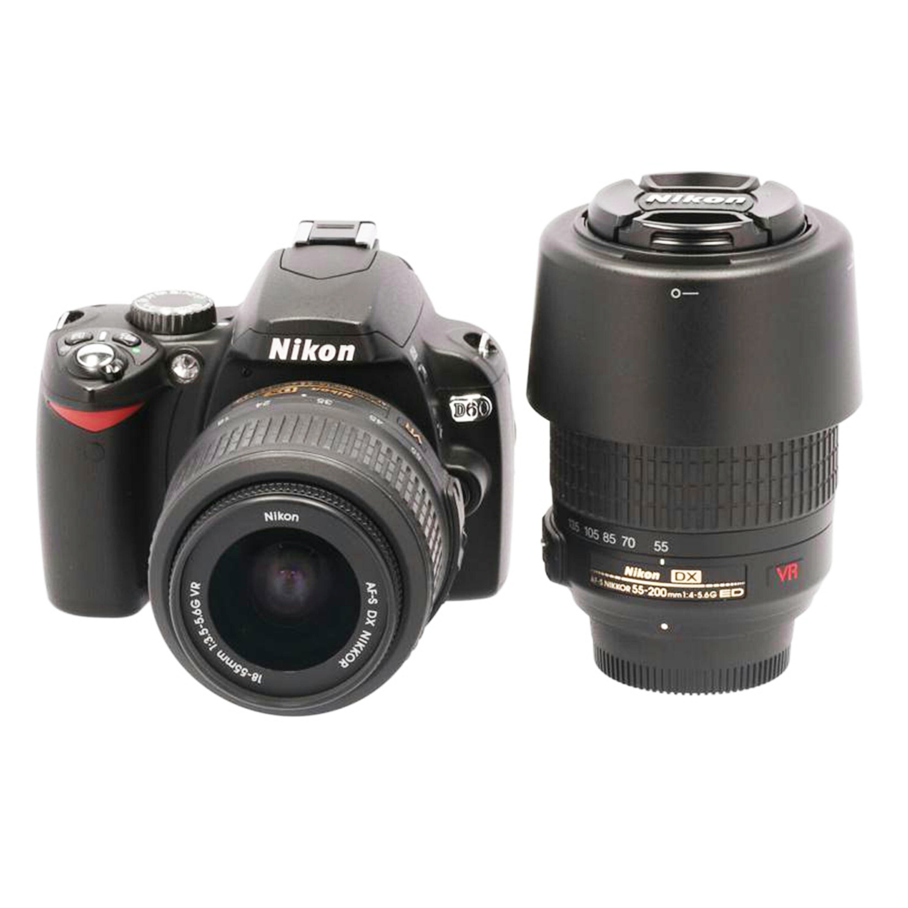 Nikon ニコン/D60ダブルズームキット/2031214/デジタル一眼/Bランク/78【中古】