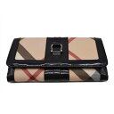 期間限定ポイント10倍BURBERRY/ノバチェックパテントジップ長財布/3463579/バーバリー/ABランク/89【中古】