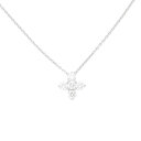 PT900/850ダイヤネックレス1.00ct/ネックレス/Aランク/75【中古】