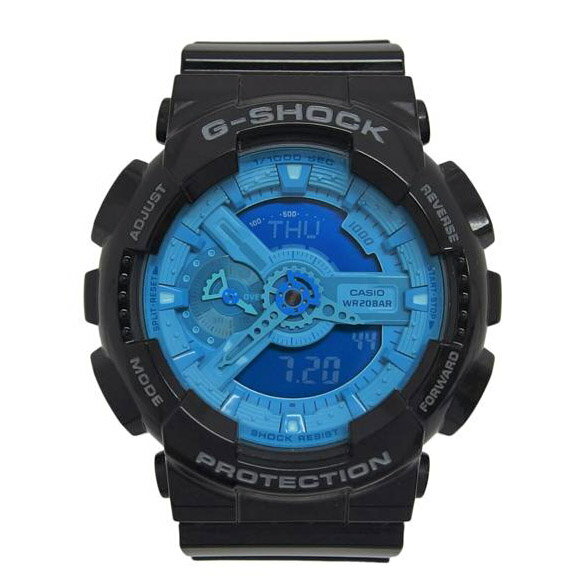 CASIO /å ֥롼ʸ/G-SHOCKϥѡ顼/ǥʥå//GA-110B-1A2/G-SH...