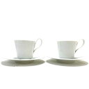 ROYALCOPENHAGEN ロイヤルコペンハーゲン/エレメンツ ホワイト ペア/ブランド食器/ABランク/51【中古】