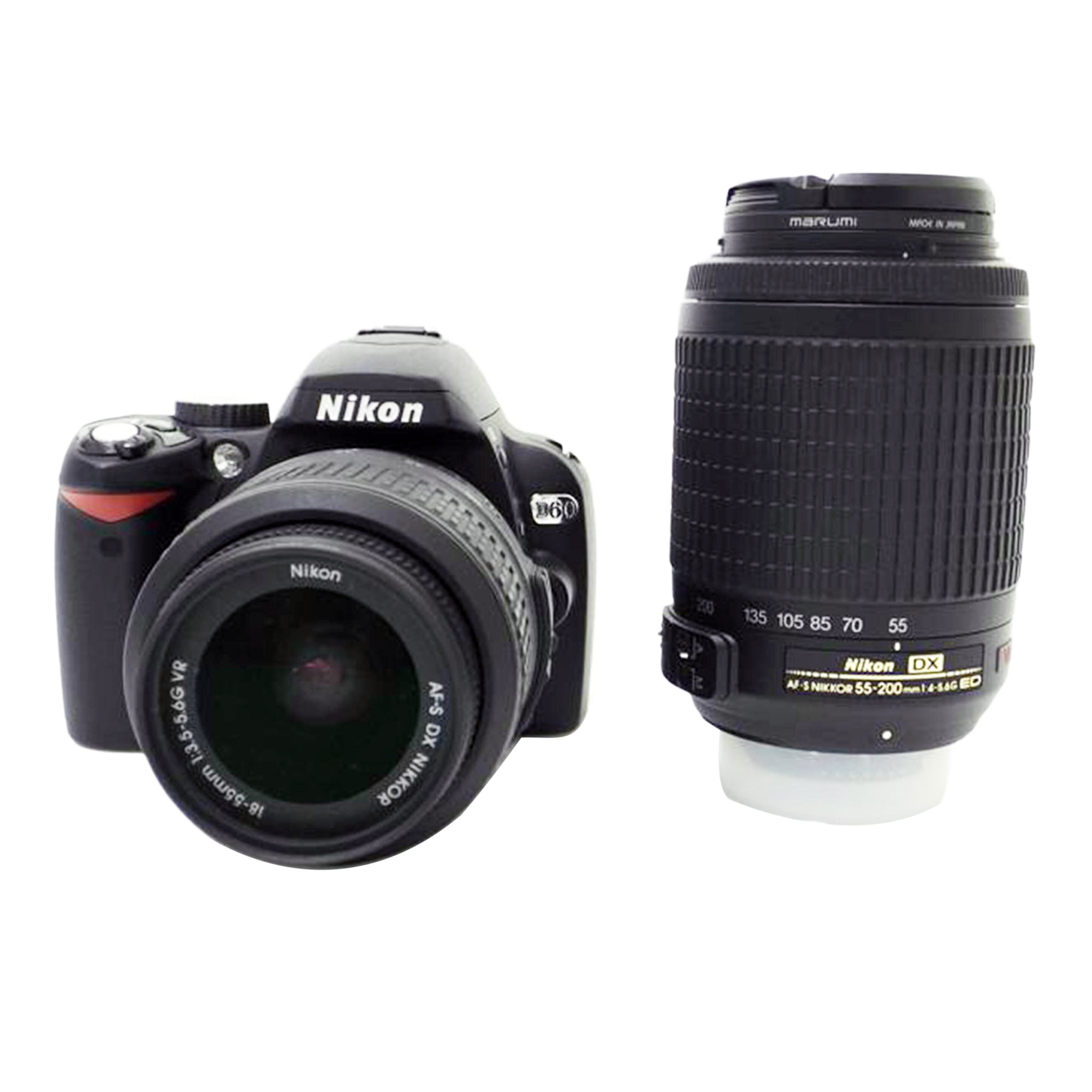 NIKON/D60ダブルレンズセット/2128656/デジタル一眼/Bランク/88【中古】