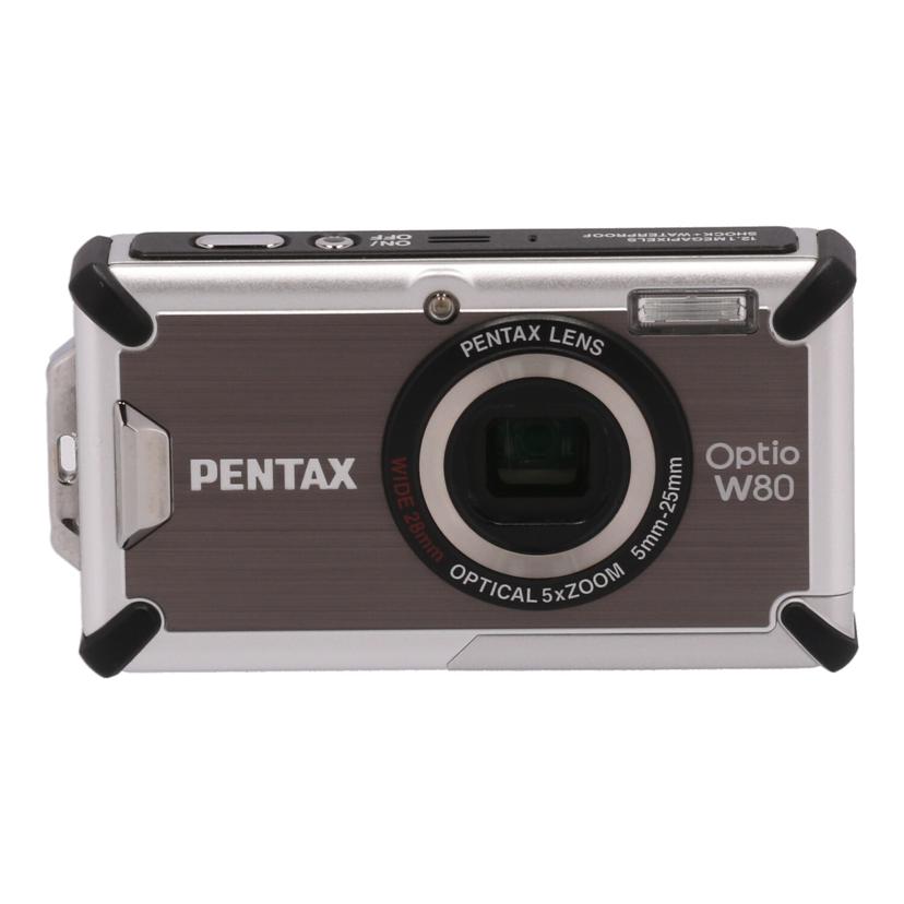 PENTAX ペンタックス/デジタルカメラ/Optio W80/9214459/Bランク/81【中古】